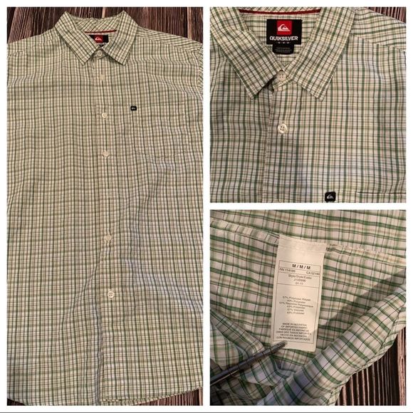 Bundle of 2 Quicksilver button-down shirts 
Size M - Picture 10 of 11